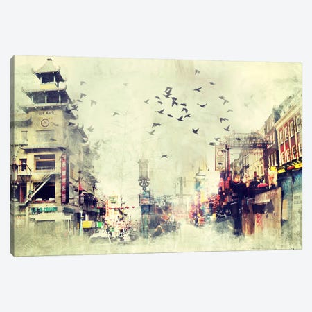 China Flock Canvas Print #ICA1106} by 5by5collective Art Print