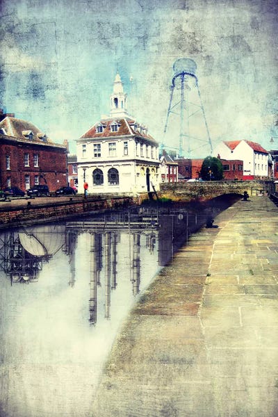 Reflections by 5by5collective canvas print