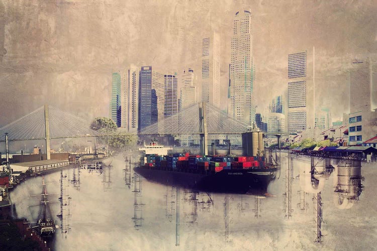 Urban Cargo by 5by5collective wall art