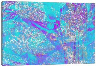 Streaks of Almond Blossoms Canvas Art Print - Psychedelic Scapes