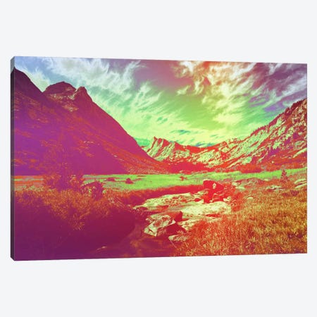 Hyper Paradise Canvas Print #ICA1134} by 5by5collective Canvas Wall Art