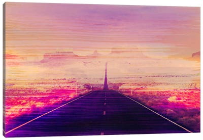 Radiation Road Canvas Art Print - Psychedelic Scapes