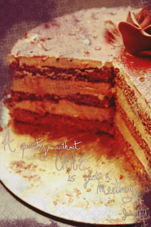 Cake Meetings by 5by5collective wall art