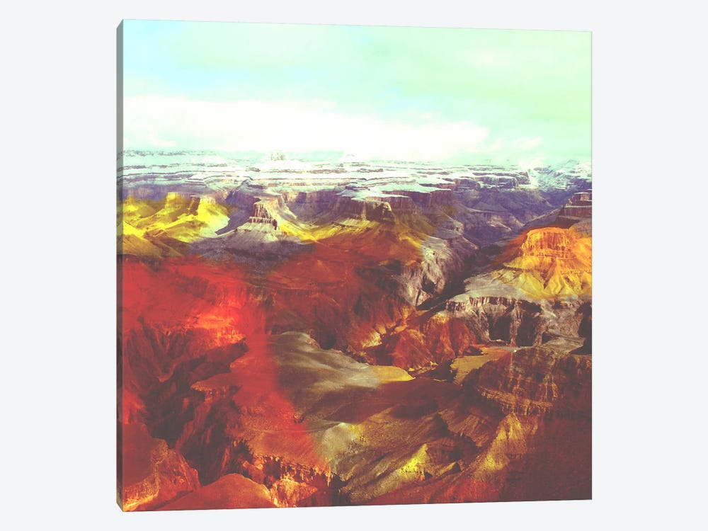 Colorized Canyon by 5by5collective 1-piece Canvas Artwork