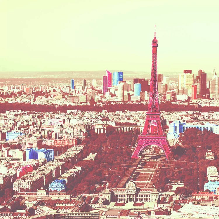 Paris in Color 3 by 5by5collective wall art