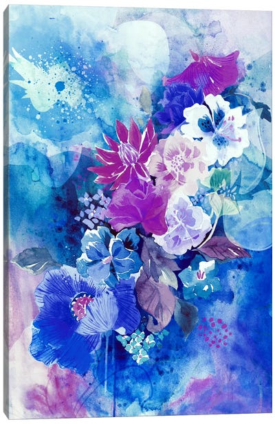 Divine Beauty Canvas Art Print - Spring Florals Collection