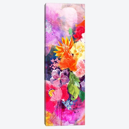 Summer Blossoms Panoramic Canvas Print #ICA1163} by 5by5collective Canvas Art