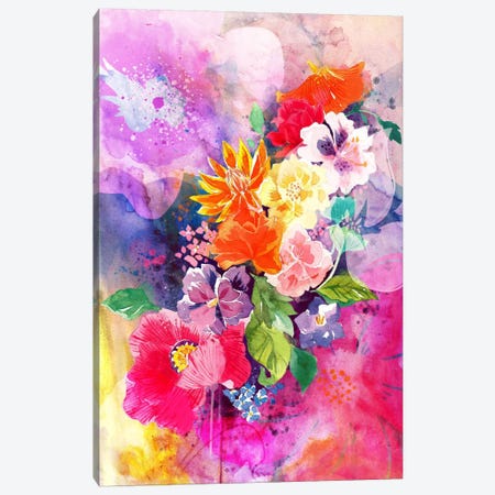 Spring Flowers Canvas Print #ICA1164} by 5by5collective Canvas Print