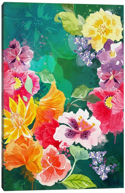Envy #2 Canvas Art Print - Spring Florals Collection