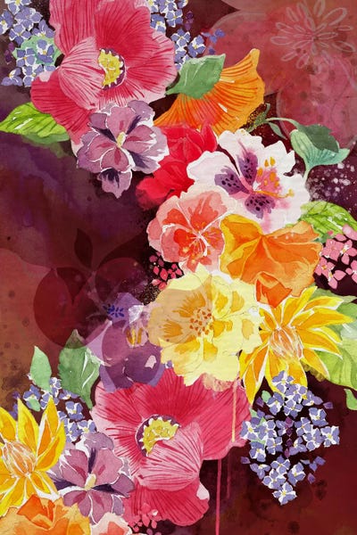 Lust by 5by5collective canvas print