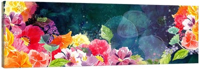 Flourishing Flowers Canvas Art Print - Spring Florals Collection