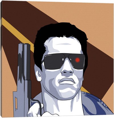 Terminate Canvas Art Print - The Terminator