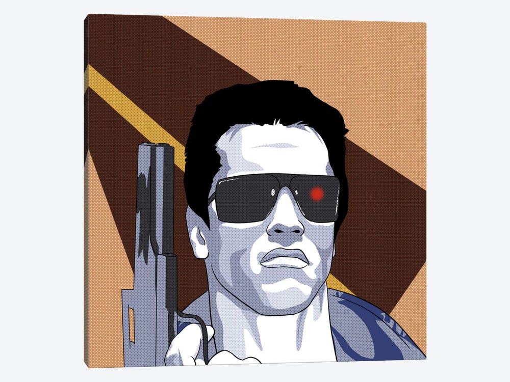 Terminate by 5by5collective 1-piece Canvas Wall Art