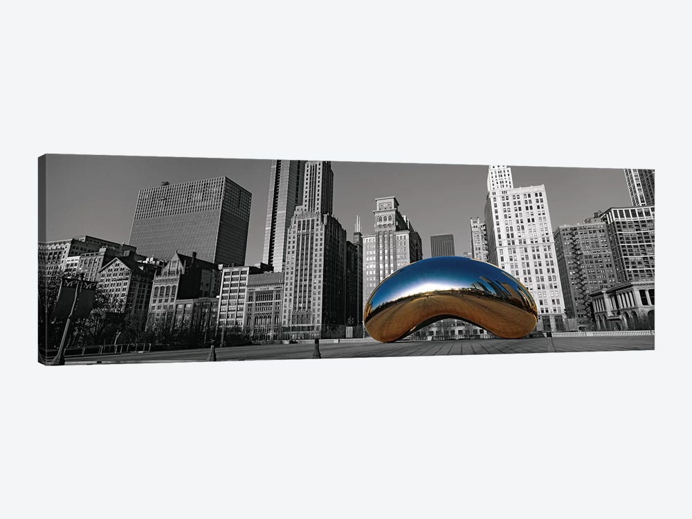 Cloud Gate Chicago Color Pop #2 by Panoramic Images 1-piece Canvas Art Print