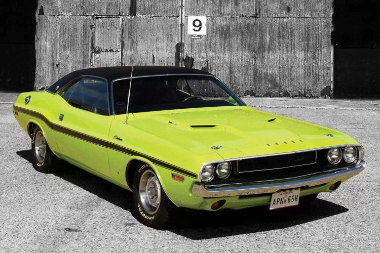 1970 Dodge Challenger Color Pop