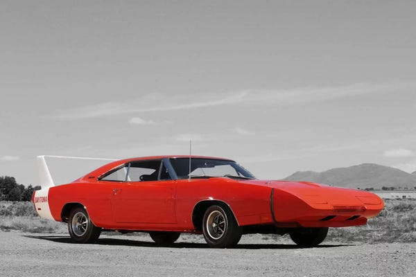 Color Pop Photography: 1969 Dodge Charger Daytona Color Pop by Unknown Artist