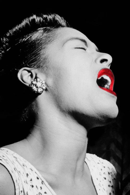 Billie Holiday Color Pop