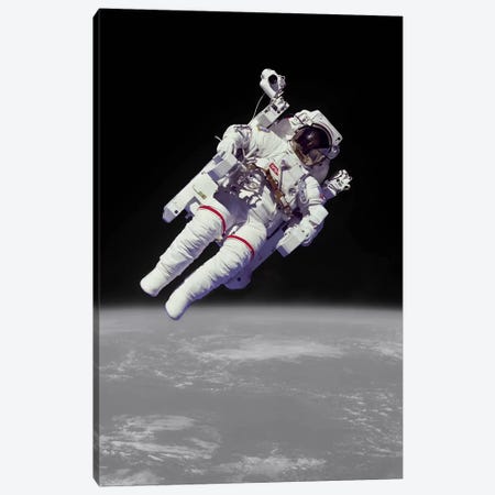 NASA Astronaut Canvas Print #ICA1202} by Unknown Artist Art Print