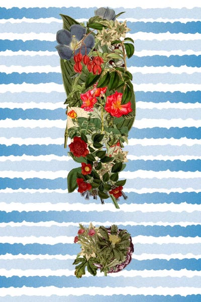 Exclame by 5by5collective canvas print