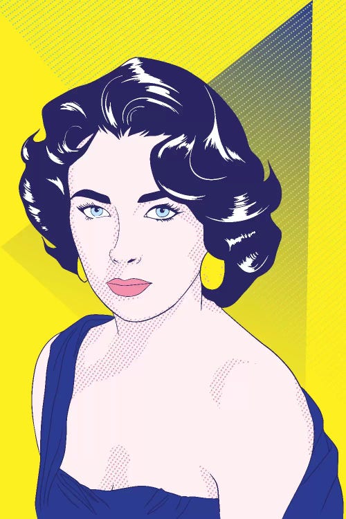 Elizabeth Color Pop by 5by5collective wall art