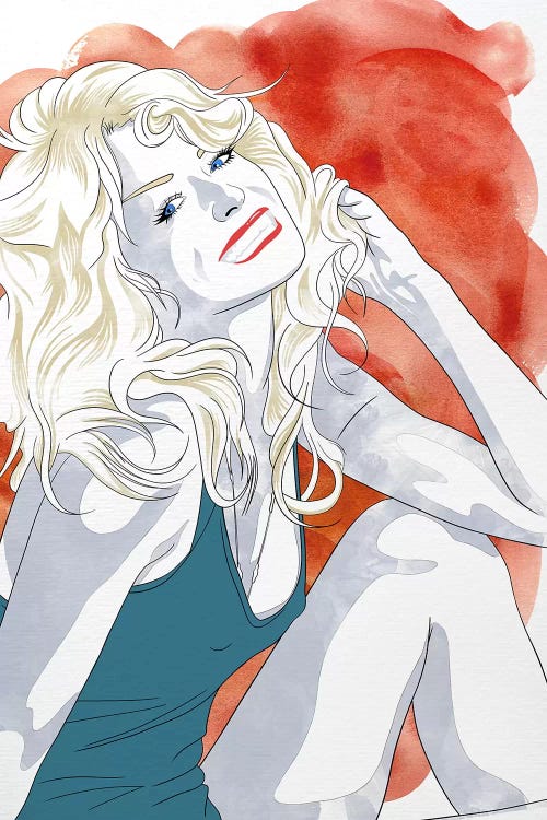 Farrah Watercolor Color Pop