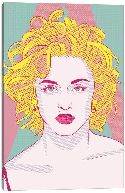 Madonna Queen of Pop Color Pop Canvas Art Print - Iconic Pop