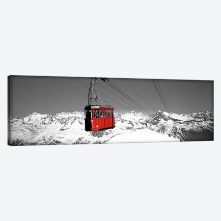 Cable Car Andermatt Switzerland Color Pop Canvas Print #ICA1267} by Panoramic Images Canvas Art