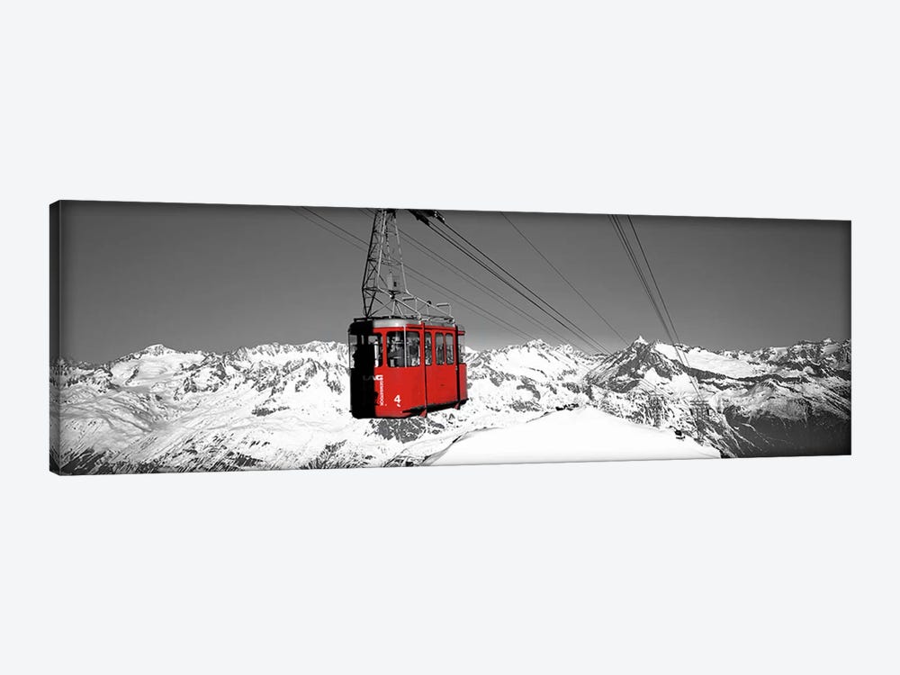 Cable Car Andermatt Switzerland Color Pop by Panoramic Images 1-piece Art Print