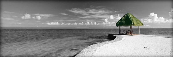 Tropical Beaches: Bora Bora Point Bora Bora Color Pop by Panoramic Images