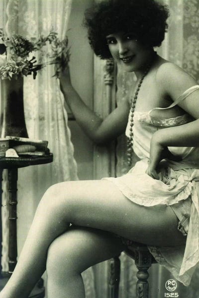 Lingerie: Victorian Burlesque by Unknown Artist