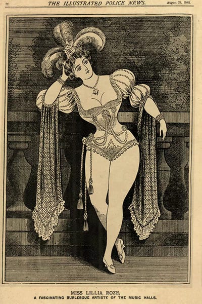 Lillia Roze by Unknown Artist acrylic art print