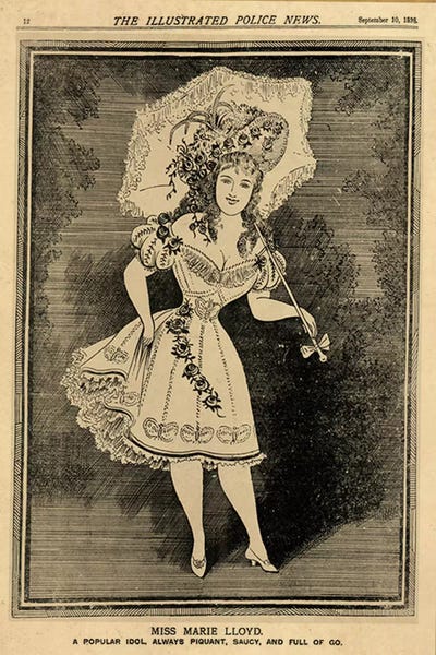 Marie Lloyd by Unknown Artist acrylic art print