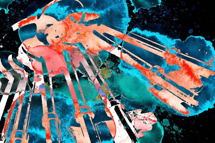 Negative Bagpipe by 5by5collective wall art