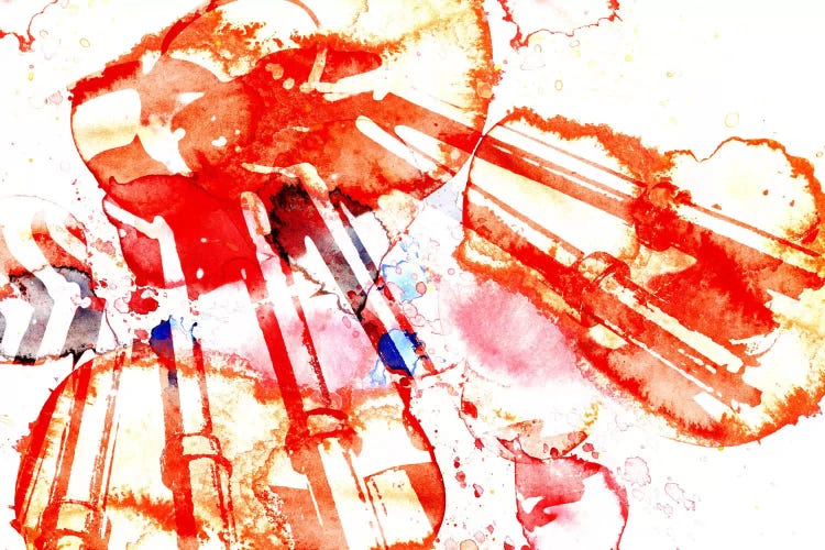 Dyed Bagpipe by 5by5collective wall art