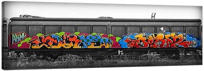 DORPS Canvas Art Print - Color Splash Graffiti