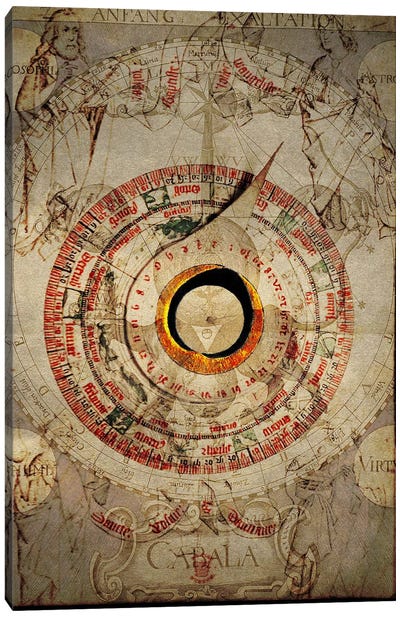 Exaltation Canvas Art Print - Celestial Maps