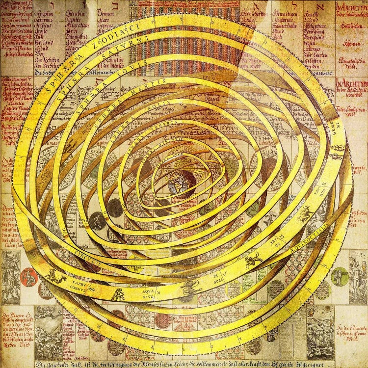 Sphara Zodiac by 5by5collective wall art