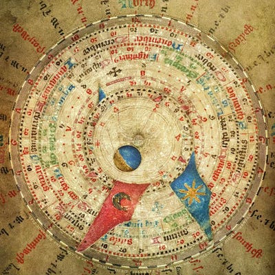 Alchemic Compass by 5by5collective framed wall art