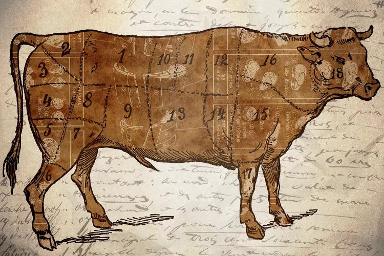 Le Boeuf III by 5by5collective wall art