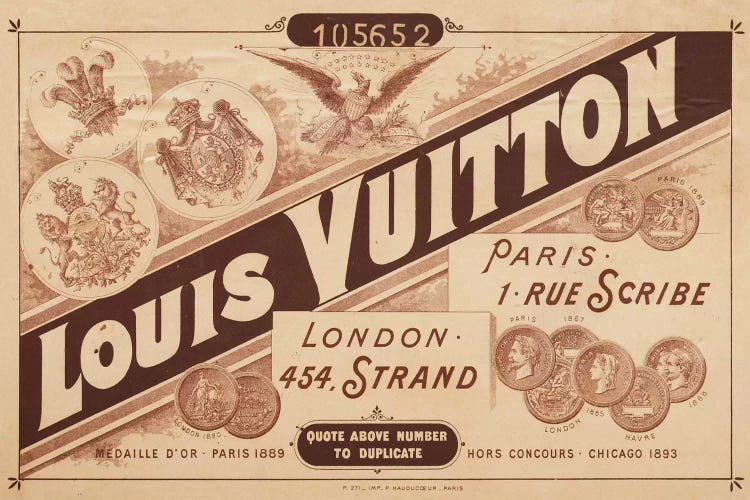 Vintage Louis Vuitton Advertisement 2