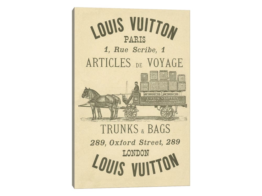 Louis Vuitton Series 3 Vintage Poster