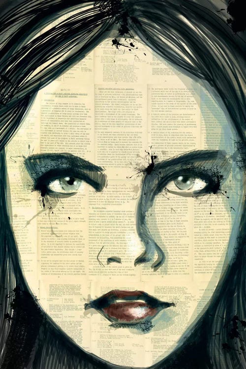 Grunge Look by 5by5collective wall art