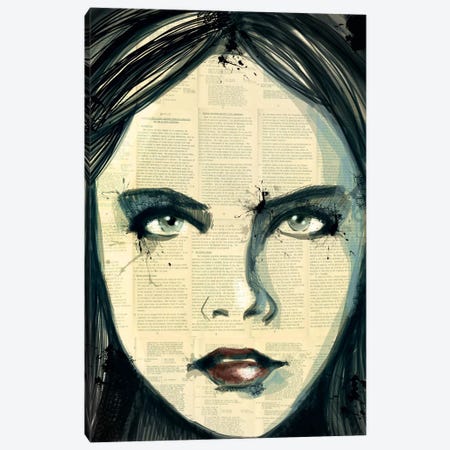 Grunge Look Canvas Print #ICA14} by 5by5collective Canvas Art Print