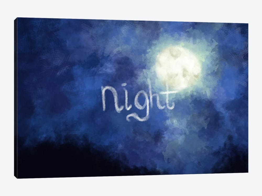Night Sky by 5by5collective 1-piece Canvas Artwork