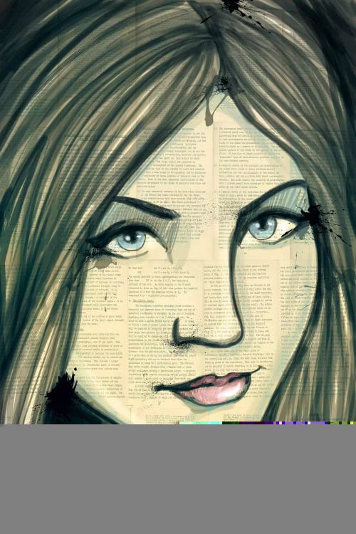 Wistful Grunge by 5by5collective wall art