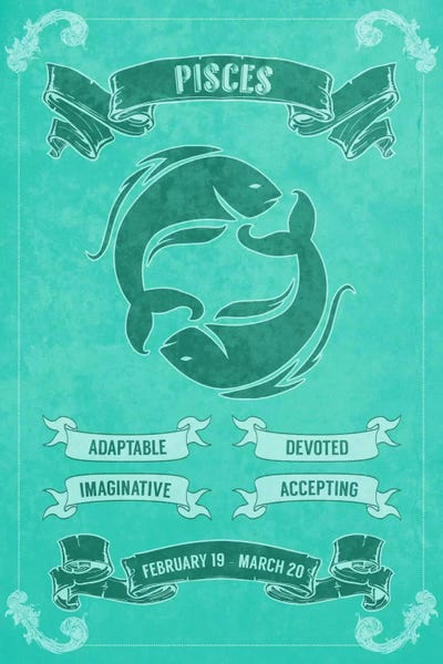 Pisces: Pisces Horoscope by 5by5collective