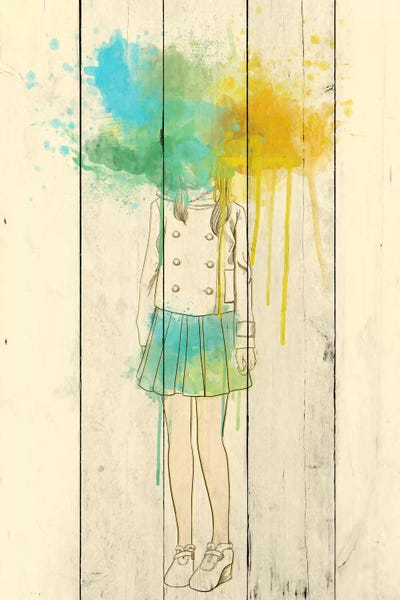 Watercolor Nonsense: Wandering Mind by 5by5collective