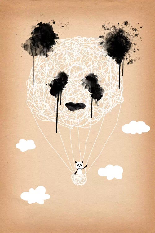 Panda Hot Air Balloon