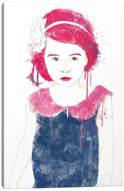 Innocence Canvas Art Print - Child Portrait Art