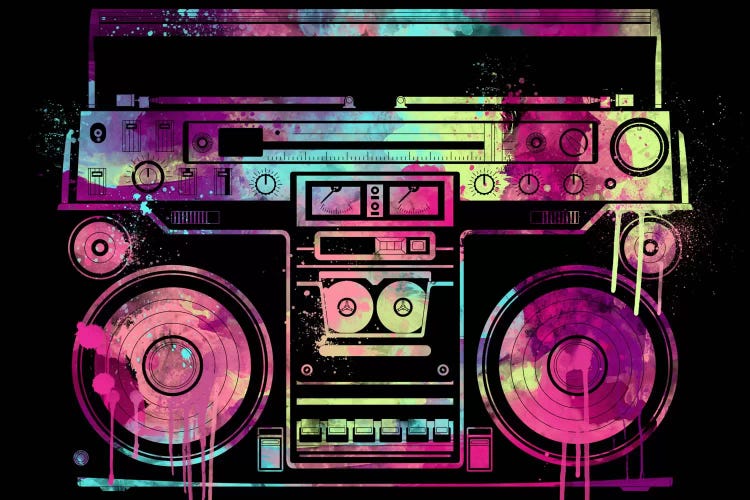 Speakerbox by 5by5collective wall art